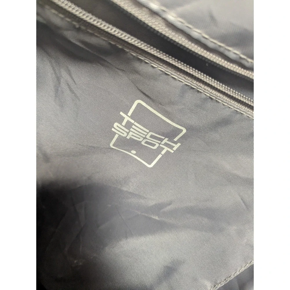 High Sierra Backpack Padded Black Book Travel Work School Camping Bag
